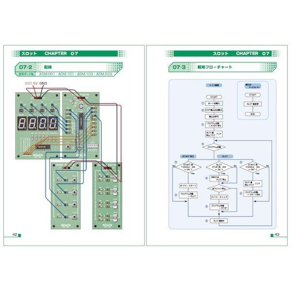 アドウィン ADWIN ADM-001T-01 らくらく電子実験ボード エレモ サンプル回路集 ADM001T01 |  | 02