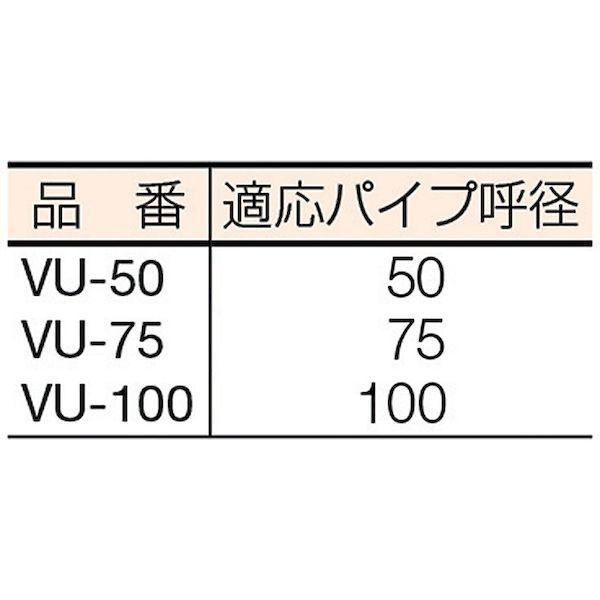 あすつく対応 「直送」 ハウスＢ．Ｍ VU-50 コンビ軸排水マス用ホルソー VU50 ハウスビーエム ハウスBM HOUSE VUタイプ｜ideca｜03