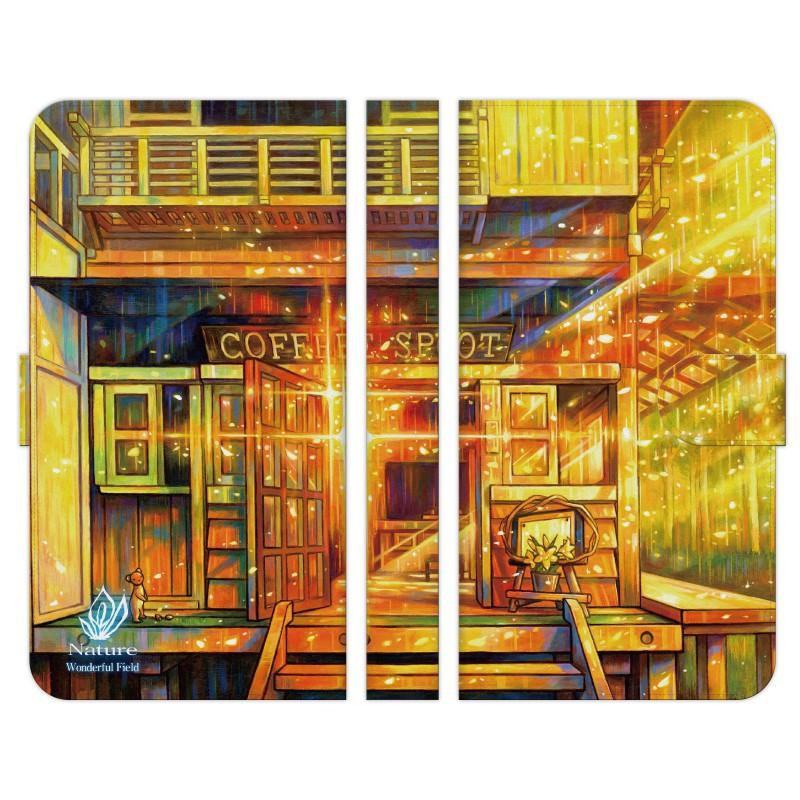 手帳型 マルチ スマホ ケース カバー 山小屋の喫茶店 アトリエアイリス オコジョ カフェ ほのぼの 喫茶店 Brnand D3cte Mod26 1321 Select 通販 Yahoo ショッピング