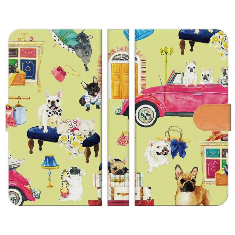 手帳型 マルチ スマホ ケース カバー フレンチブルドッグ 柄 01 黄 Noa フレブル 犬 動物柄 グッズ 鼻ぺちゃ犬 Brnand Dnoa2 Mod442 1321 Select 通販 Yahoo ショッピング