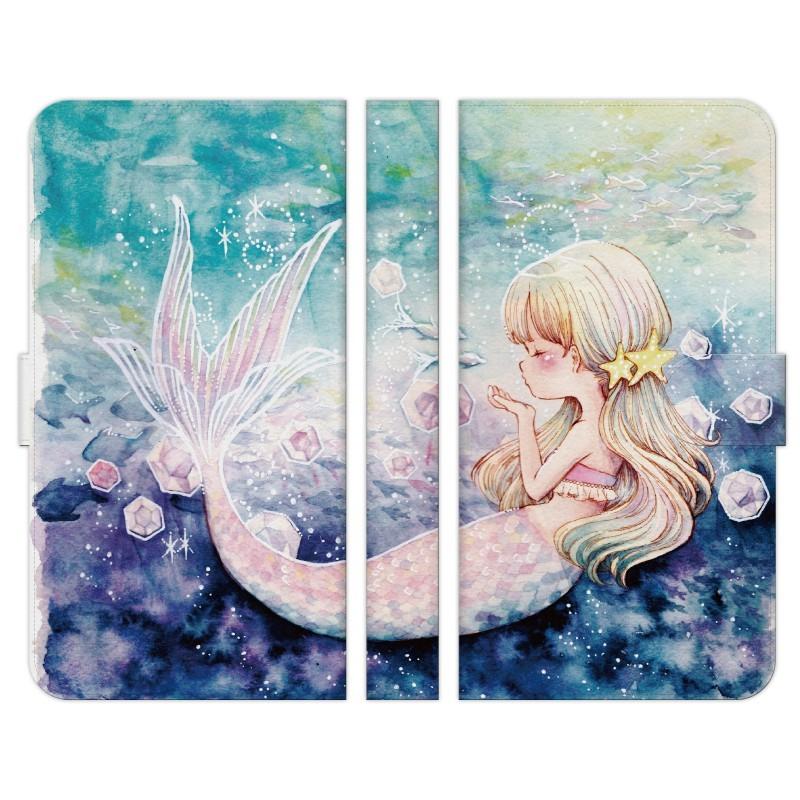 Nexus 用 手帳型 スマホ ケース カバー 人魚姫 Cinnamon マーメイド 人魚 リトルマーメイド イラスト デザイナーズ Nexus0f Dcin1 Mod48 1321 Select 通販 Yahoo ショッピング