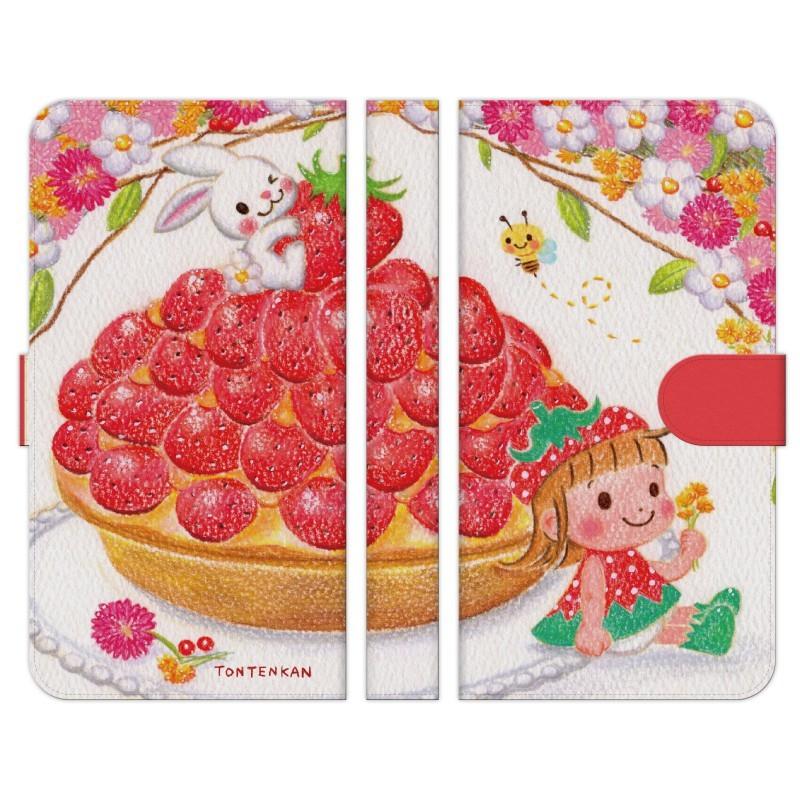 Oppo 各種 Find X2 Pro A5 Reno A Reno3 5g オッポ 手帳型 ケース カバー 花いっぱい苺タルト Tontenkan イラスト Oppo00f Dton1 Mod07 W 1321 Select 通販 Yahoo ショッピング