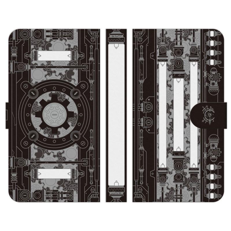 Qua Phone 用 手帳型 ケース カバー スチームパンク B 涼 歯車 機械 ギア かっこいい クール メンズ レディース Quafonf Dcq54 Mod13 1321 Select 通販 Yahoo ショッピング