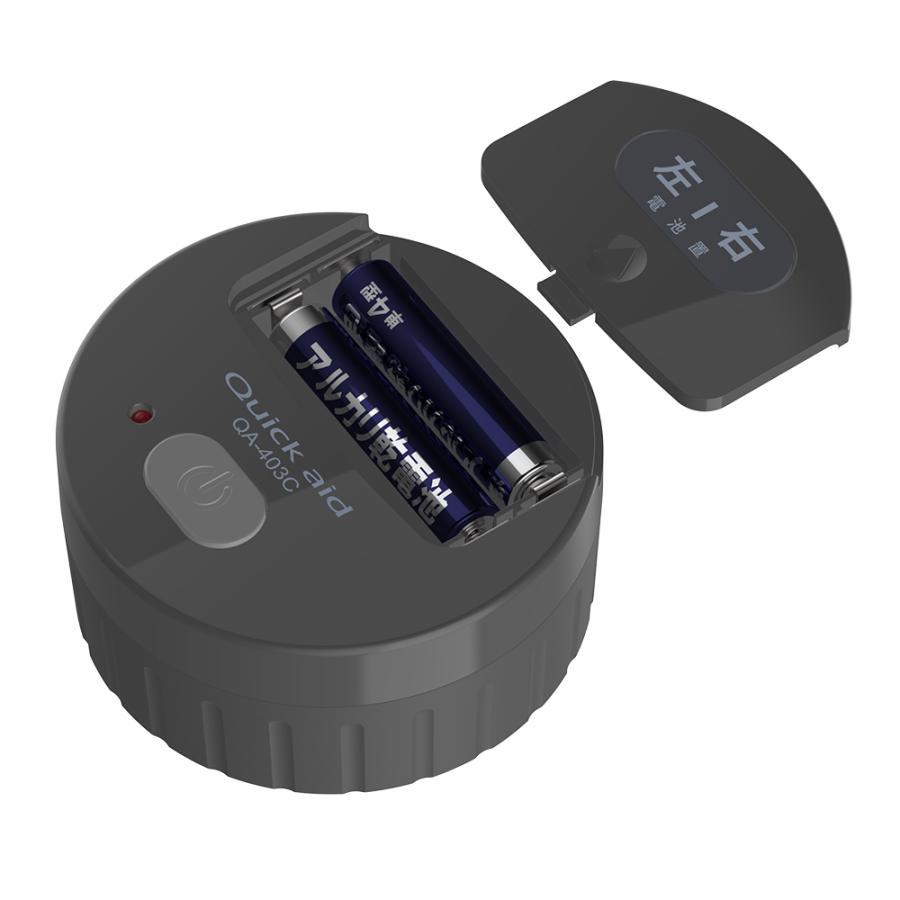 【アウトレット】補聴器専用乾燥器 クイックエイド クールグレー QA-403C | IDEX | 06