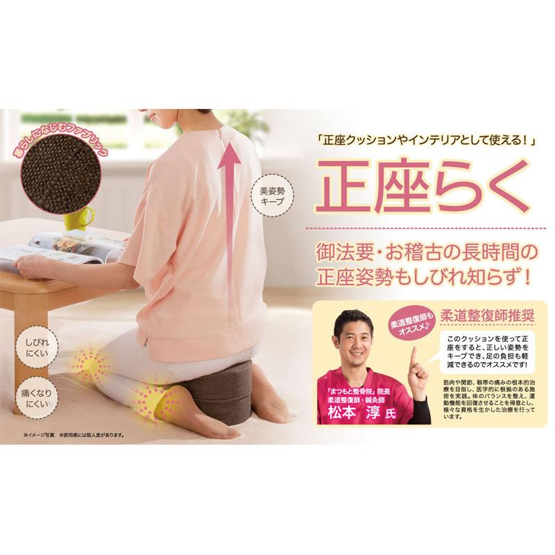 本日特価】快適正座クッション 正座椅子 | probonoconsultoria.com.br