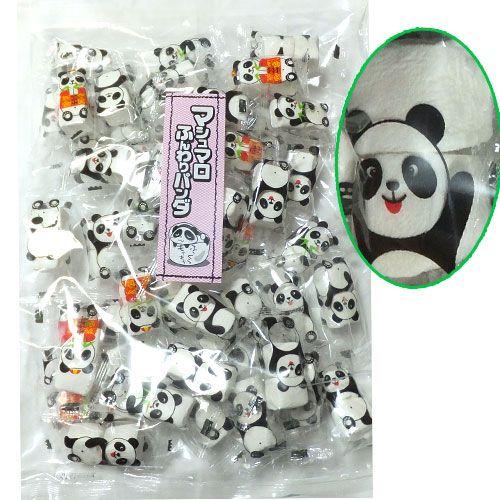 駄菓子】ふんわりパンダマシュマロ50個入り（福岡大塩するめ