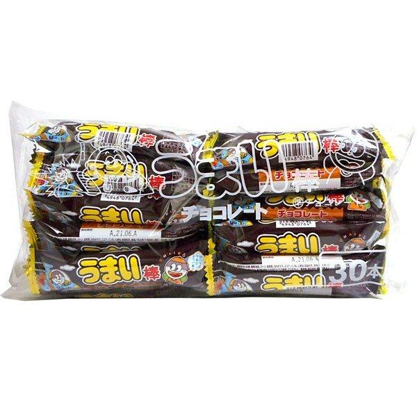 うまい棒 チョコ味 30本入り やおきん 1 なんでも屋 ヤフー店 通販 Yahoo ショッピング