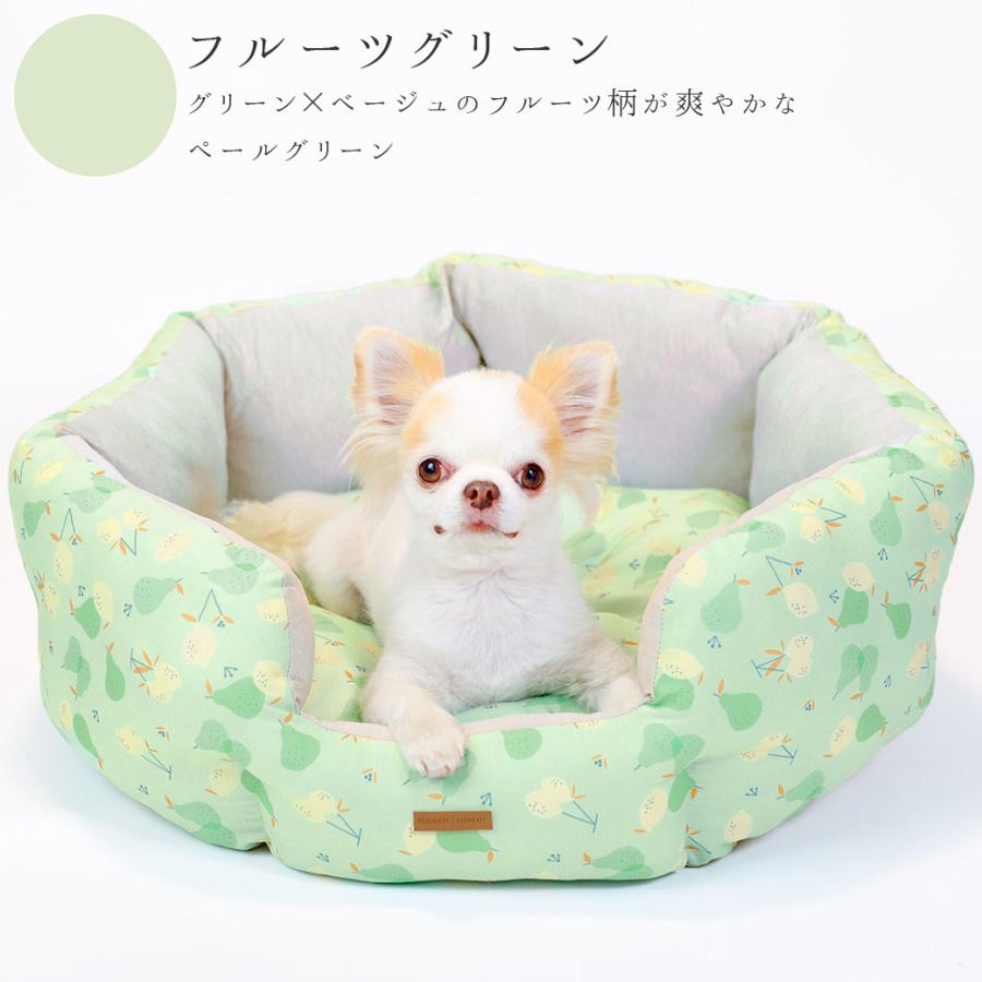 犬 ベッド IDOG&ICAT ひんやりラウンドベッド COOL アイドッグ 春夏ベッド ペットベッド クール プードル チワワ ダックス｜idog｜19