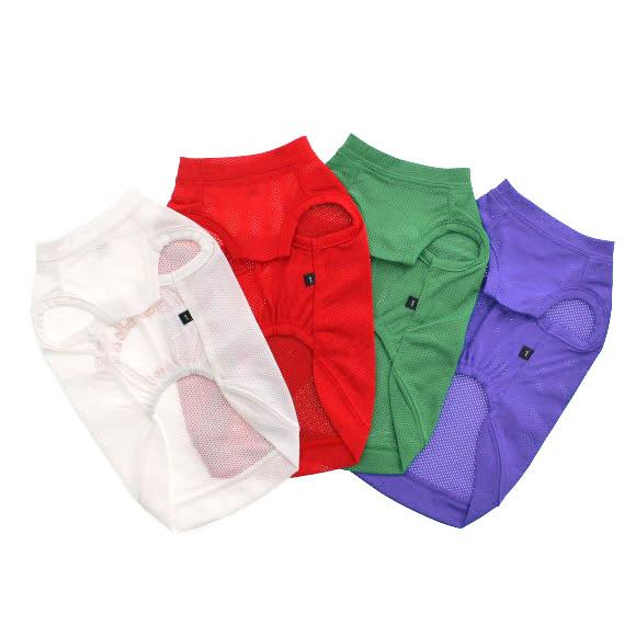 iDog 犬 服 カレッジロゴメッシュタンク アイドッグ メール便OK