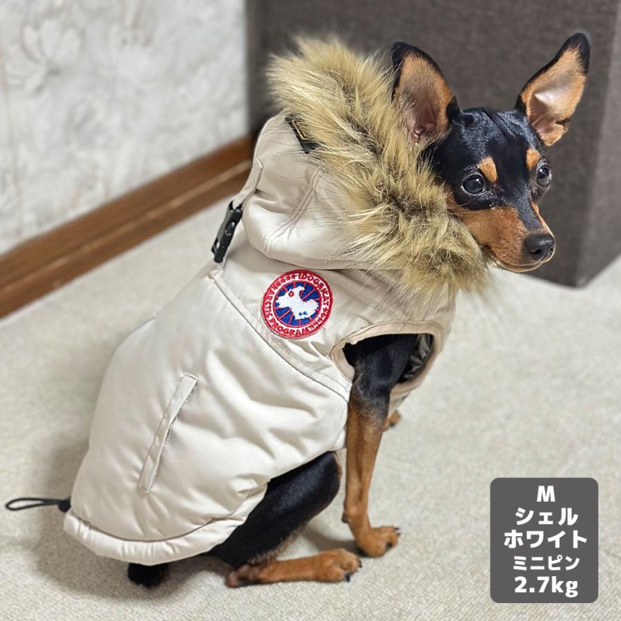I ❤️ MY DOG 犬用　ハイネックライトダウンジャケット iDog WARM REACT SHIELD COAT エクスペディションダウンジャケット