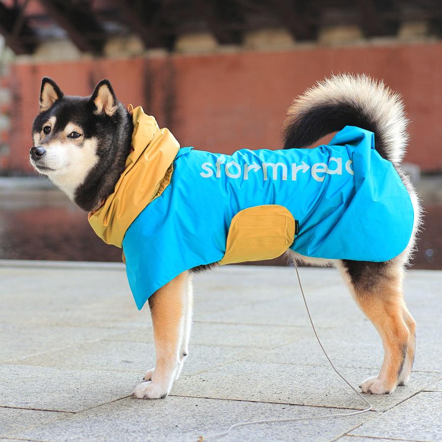 iDog 犬 服 中大型犬用 イージーガードレインポンチョ i HUGE 完全防水