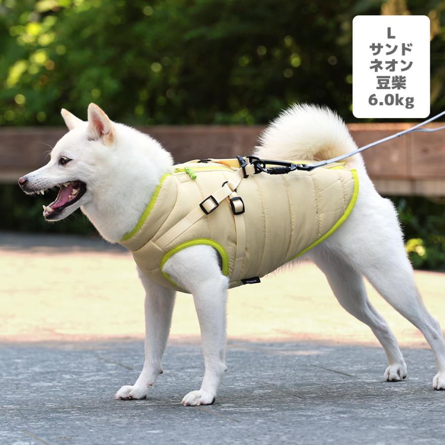 iDog クリアランスセール 5%OFF SHIELD COAT ダウンハーネス 撥水 防汚