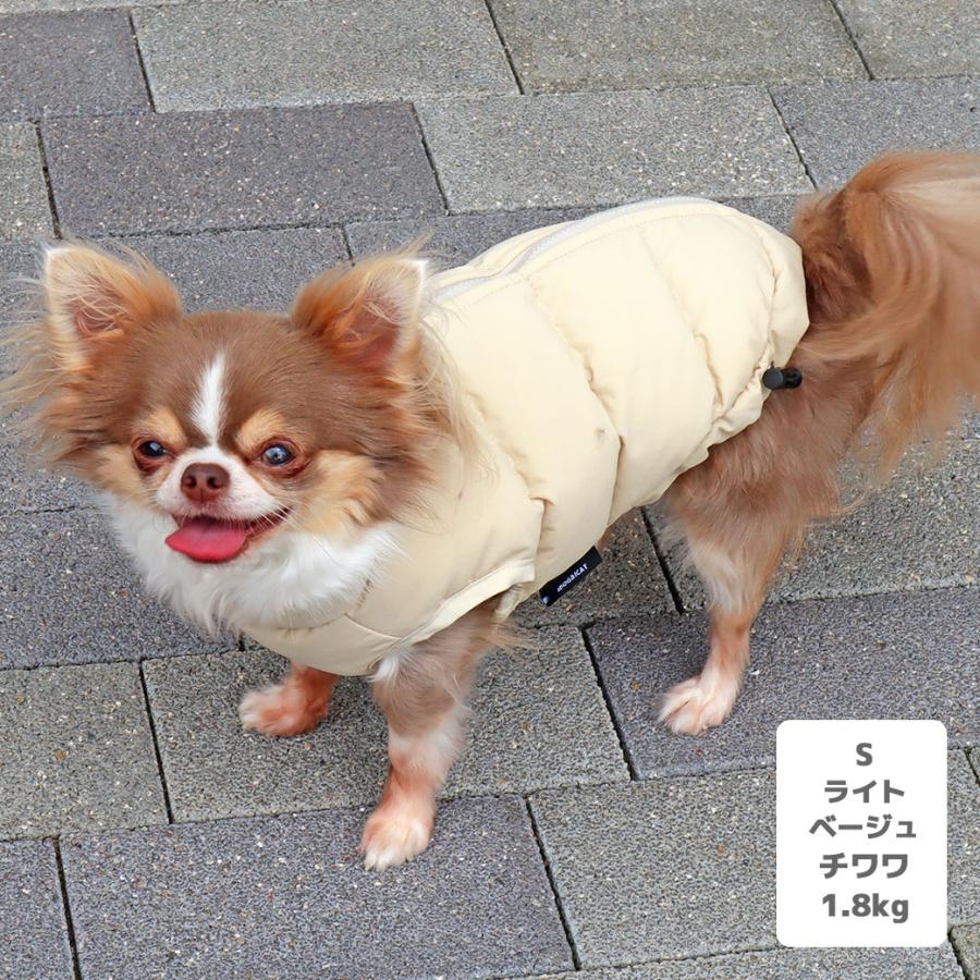 iDog 犬 ダウン 背中開き人工羽毛ダウン 撥水 防汚 SHIELD COAT アイ