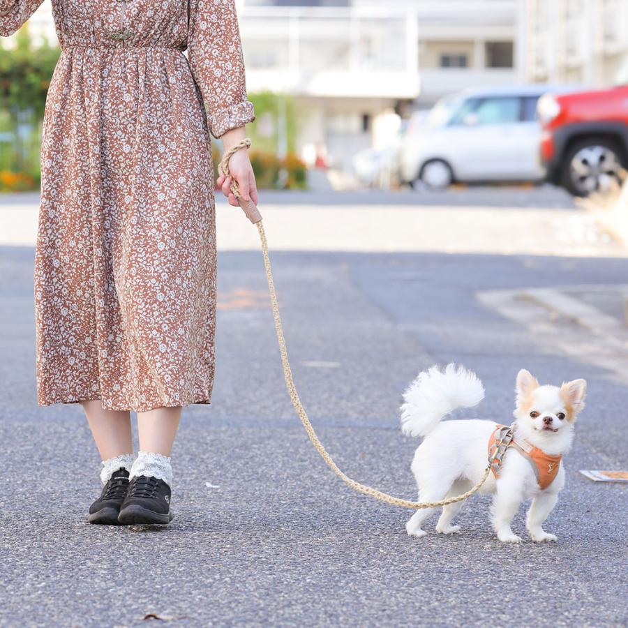 iDog ワンダフルセール 30%OFF 犬用散歩用品 マクラメ編みリード