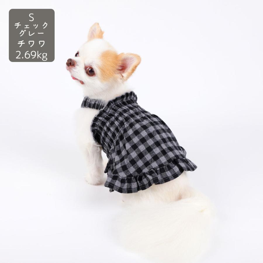 クリアランスセール 40%OFF iDog fleur ギャザーフリルワンピ アイドッグ | iDog | 21