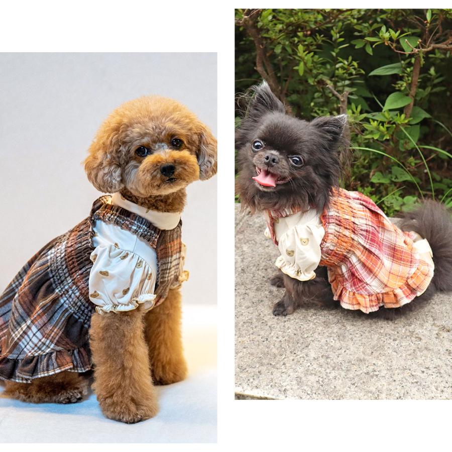 クリアランスセール 40%OFF iDog fleur ギャザーフリルワンピ アイドッグ | iDog | 14