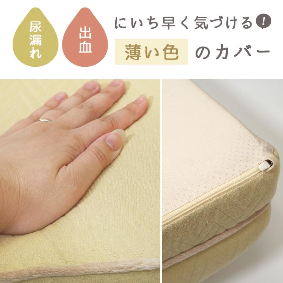 犬用品 IDOG&ICAT UNAGE アンエイジ 体圧分散シニアローベッド カドラータイプ専用カバー 撥水・防水キルト Sサイズ | iDog | 07