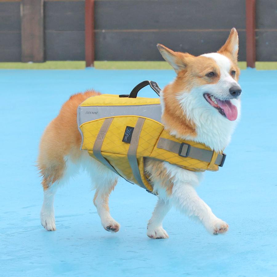 iDog 犬 服 TREKNINE X-PAC 高耐久フローティングベスト トレック