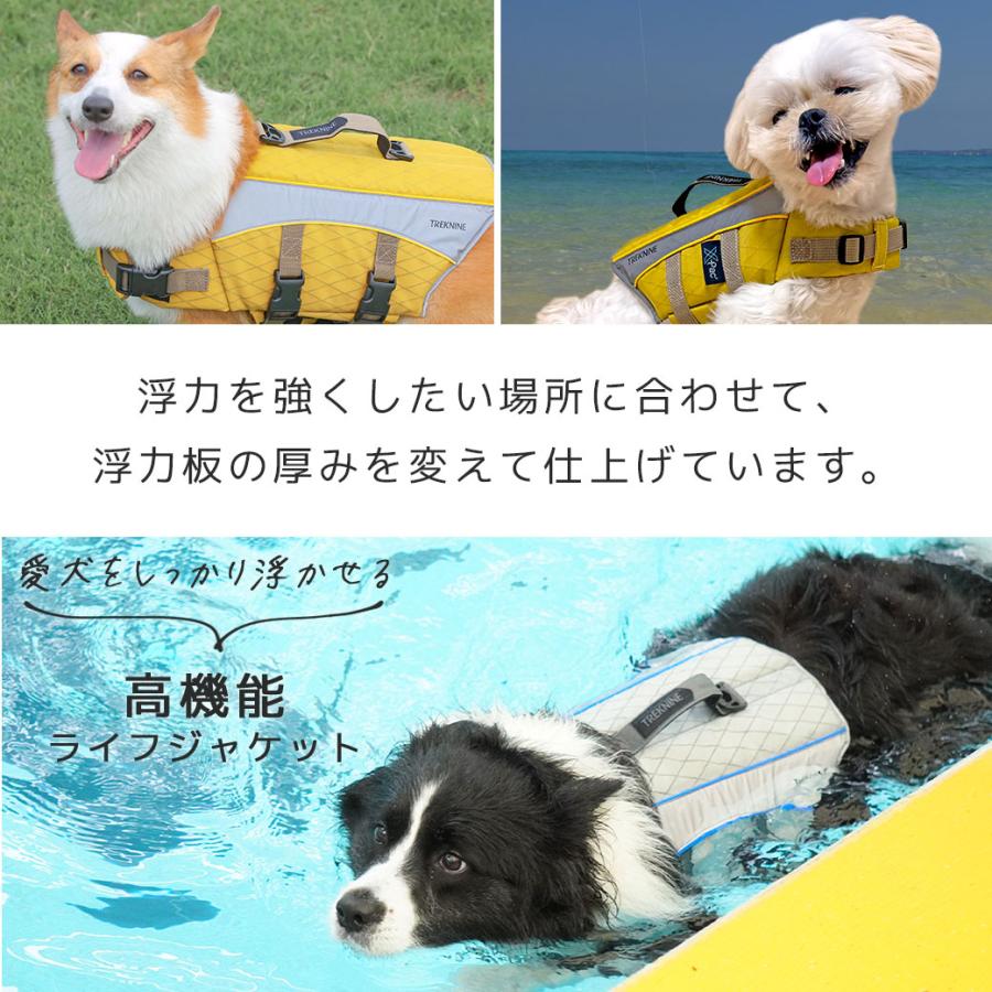 iDog 犬 服 TREKNINE X-PAC 高耐久フローティングベスト トレック