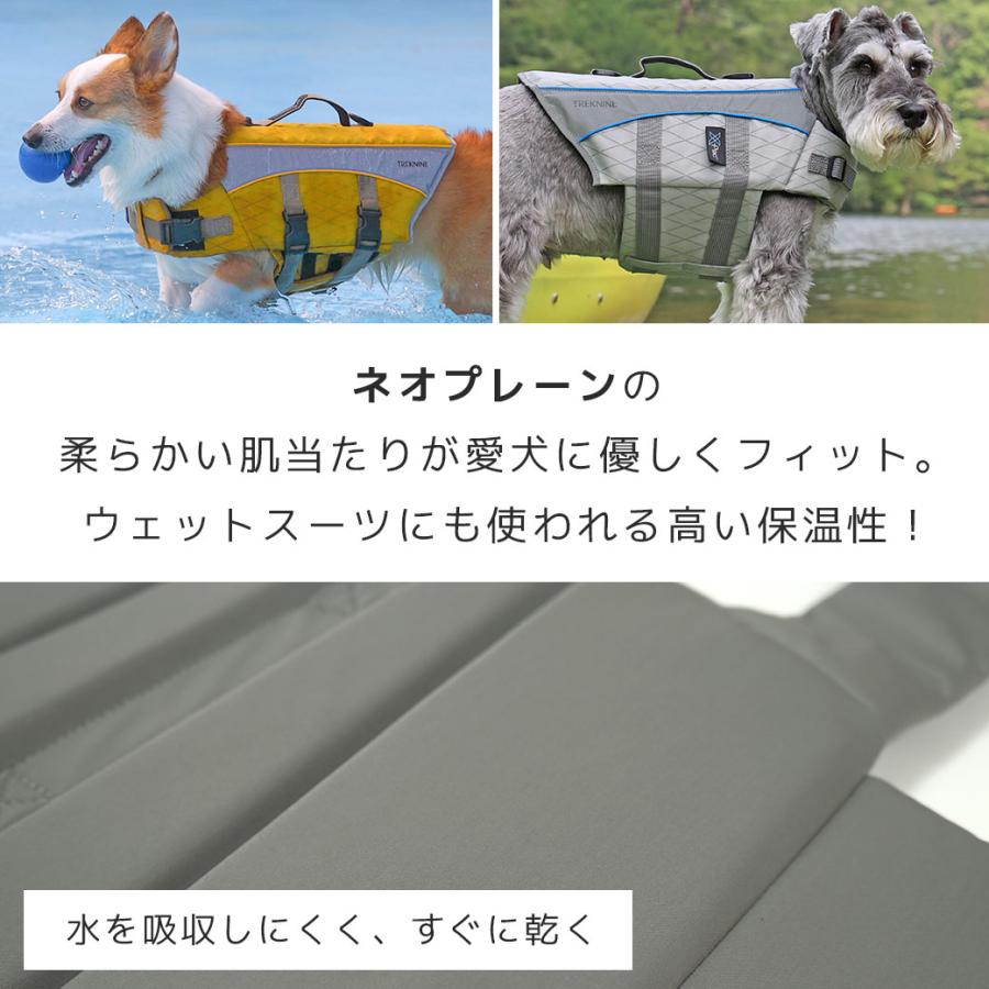 iDog 犬 服 TREKNINE X-PAC 高耐久フローティングベスト トレック