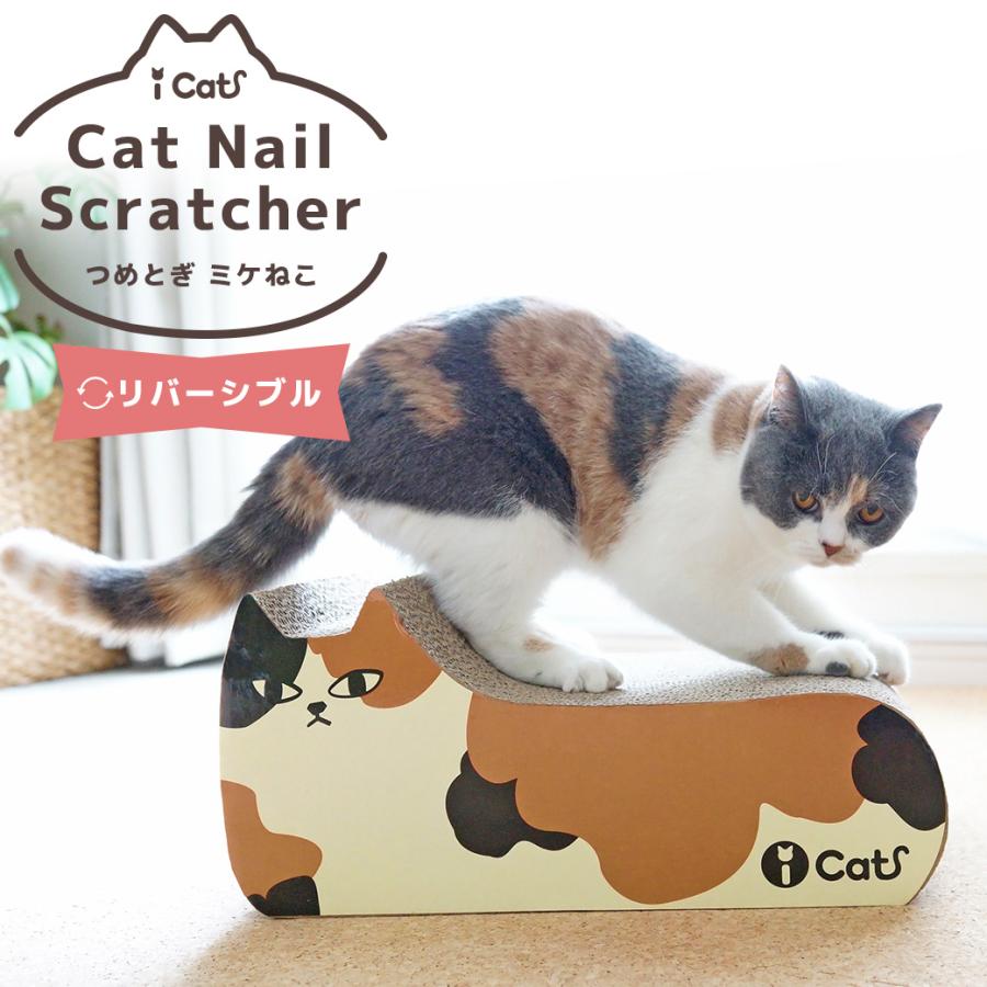 iDog 猫用品 爪 とぎ みがき iCat つめとぎ ミケねこ ラッピング