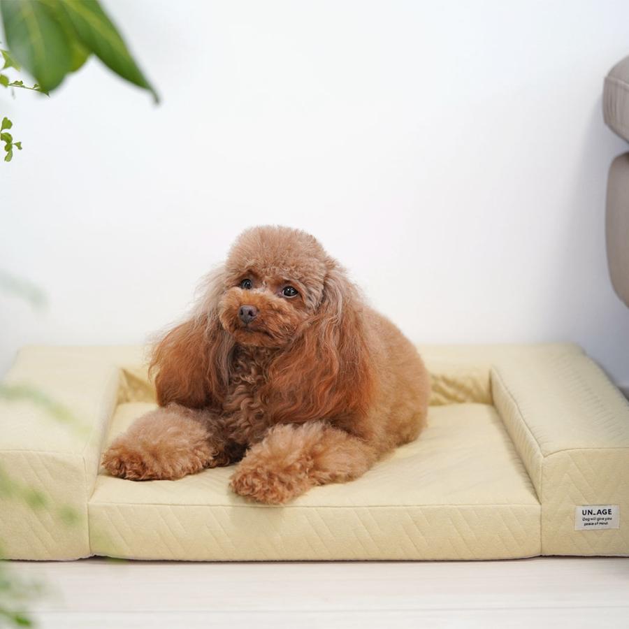 UNAGE 体圧分散ローベッド Sサイズ カドラータイプ+新品専用カバーセット IDOG&ICAT UNAGE アンエイジ 体圧分散シニアローベッド カドラー