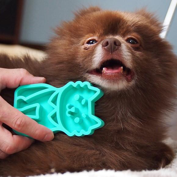 犬用トリミンググッズ Idog Uttorin 夢心地なマッサージブラシ チワワーズ Rmc Cr003 Idog 通販 Yahoo ショッピング
