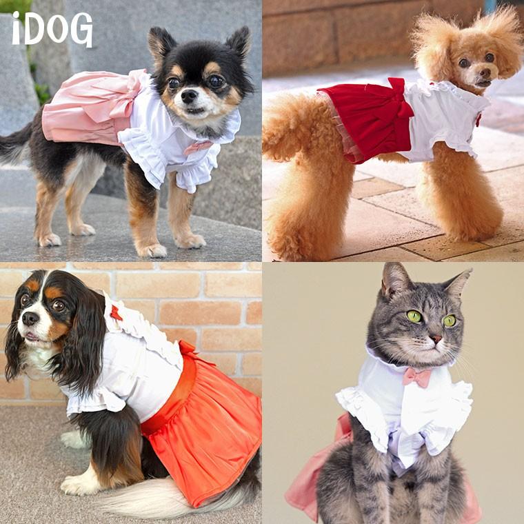 犬 服 セール ワンピース Idog おすましフリルワンピ アイドッグ メール便ok Rmc Op005 Idog 通販 Yahoo ショッピング