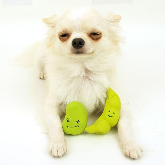iDog 犬用おもちゃ ラテックスTOY さやえんどう : iDog - 通販 - Yahoo