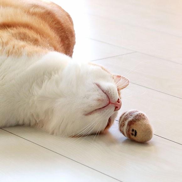 猫用品 Icatoy コロコロフェルトtoy どんぐり Rmc Ty151 Idog 通販 Yahoo ショッピング