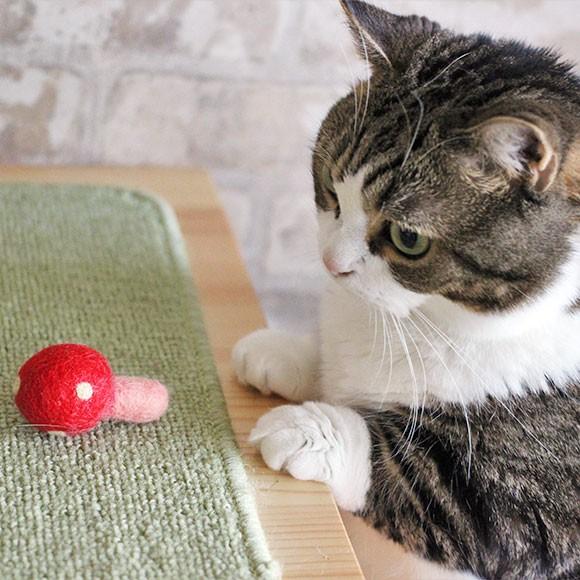 猫用品 Icatoy コロコロフェルトtoy きのこ Rmc Ty152 Idog 通販 Yahoo ショッピング