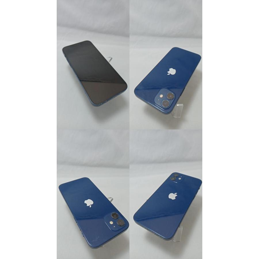 電池新品！ iPhone12 A2402 128GB 本体 ブルー SIMフリー 箱 充電 