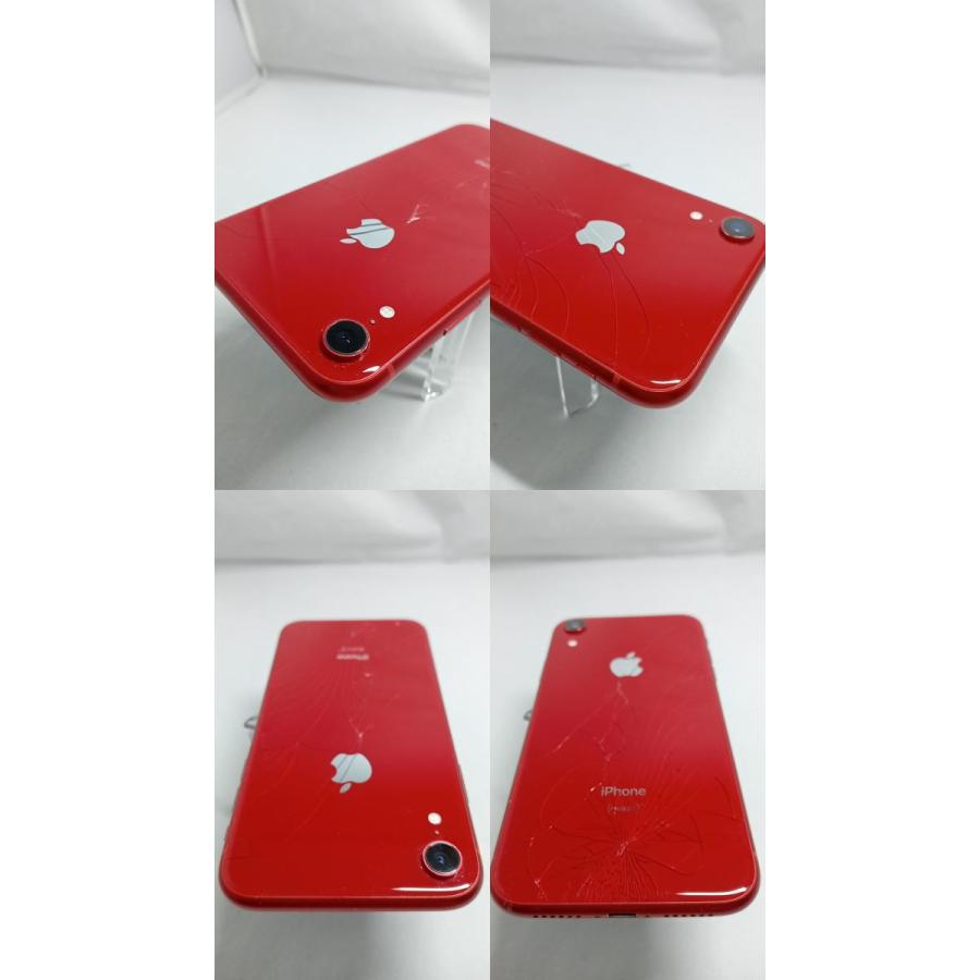 iPhoneXR 64GB SIMフリー レッド 背面割れ 【公式通販】