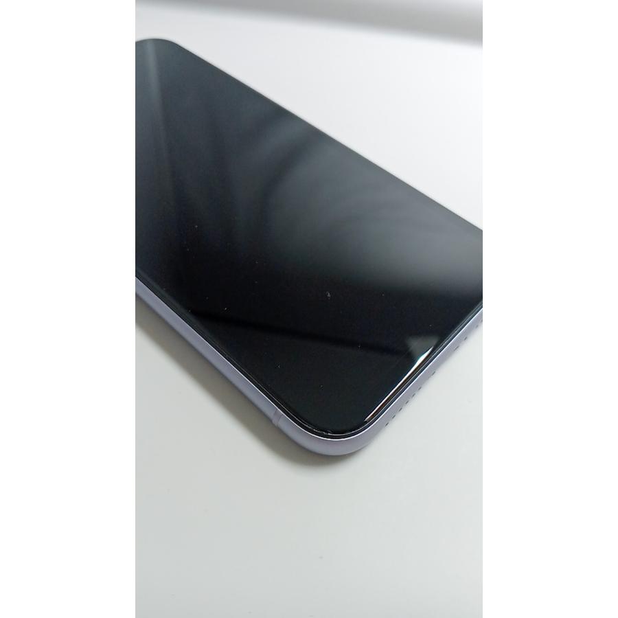 整備済！液晶・電池新品！訳アリ品！ iPhone11 A2221 128GB パープル 