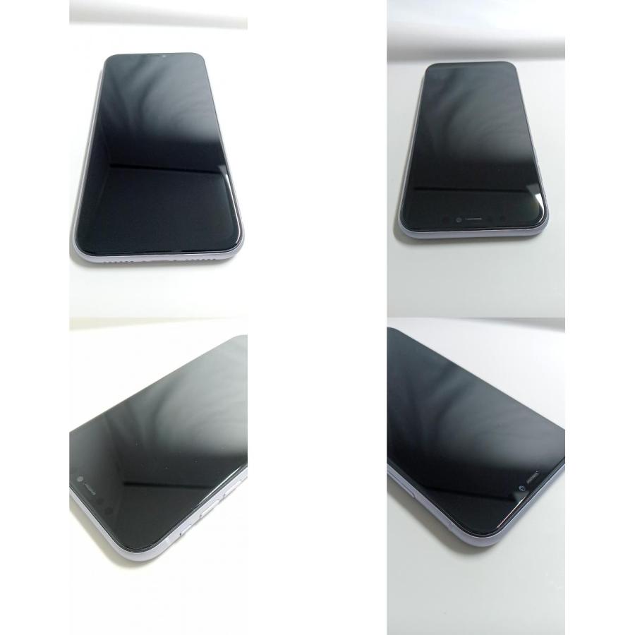 整備済！液晶・電池新品！訳アリ品！ iPhone11 A2221 128GB パープル 
