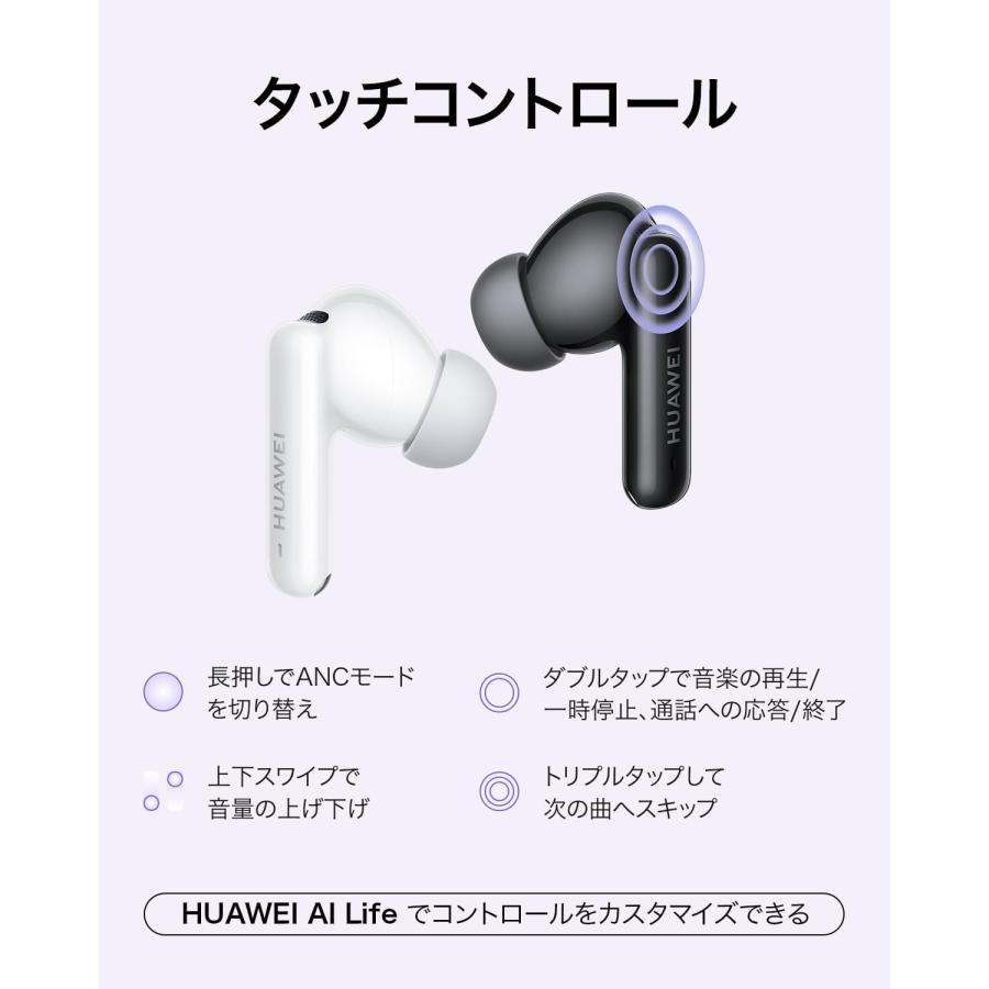 HUAWEI FreeBuds 6i ホワイト ワイヤレスイヤホン Bluetooth