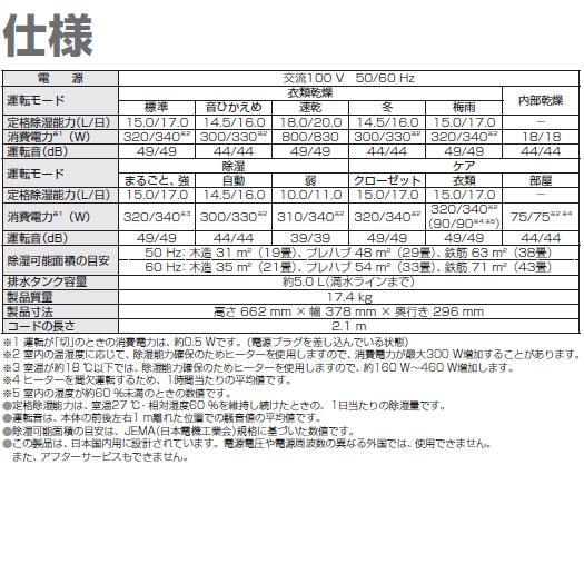 【在庫あり】F-YHX200B-W Panasonic 衣類乾燥除湿機 ナノイーX (48兆) ハイブリッド方式 20L/日 2024年5月発売 クリーンホワイト 新品｜idosawa｜06