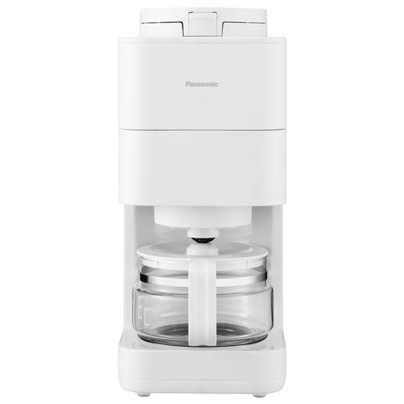 【在庫あり】NC-A58-W Panasonic コーヒーメーカー 新色登場 ホワイト 全自動 ミル搭載 2026/4発売 新品 パナソニック家電製品正規取扱店の画像