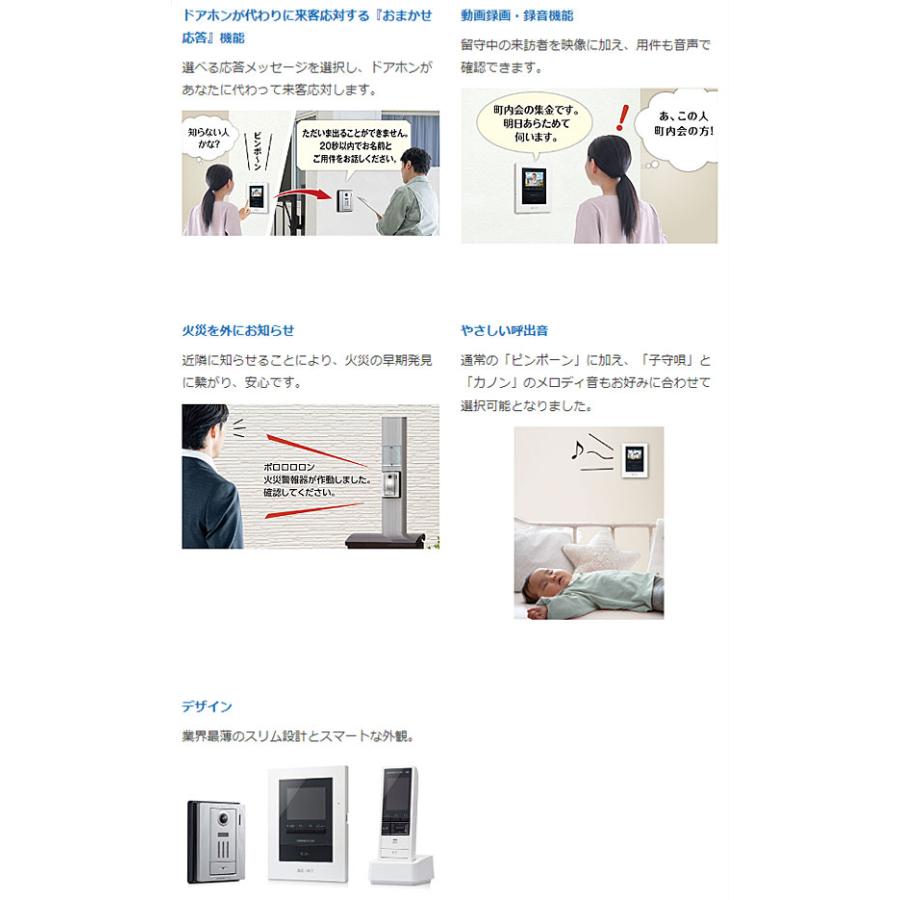 【在庫あり】WS-24A テレビドアホン (ワイヤレス子機＋玄関子機＋親機) AC電源直結式 DECT準拠 アイホン株式会社 新品の画像