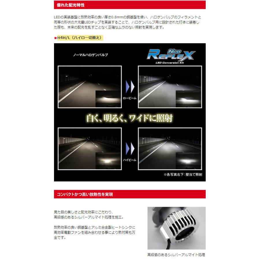 FET 【在庫あり】CLC40 H4H/L ハイロー切替え用 CATZ REFLEX Neo LED
