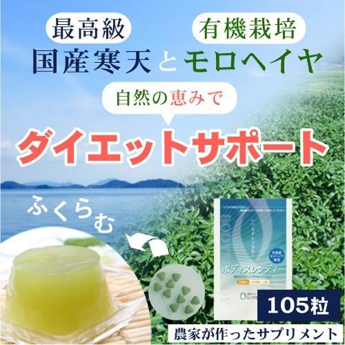 寒天 ダイエット サポート サプリ ボディスレンディー トライアル 105