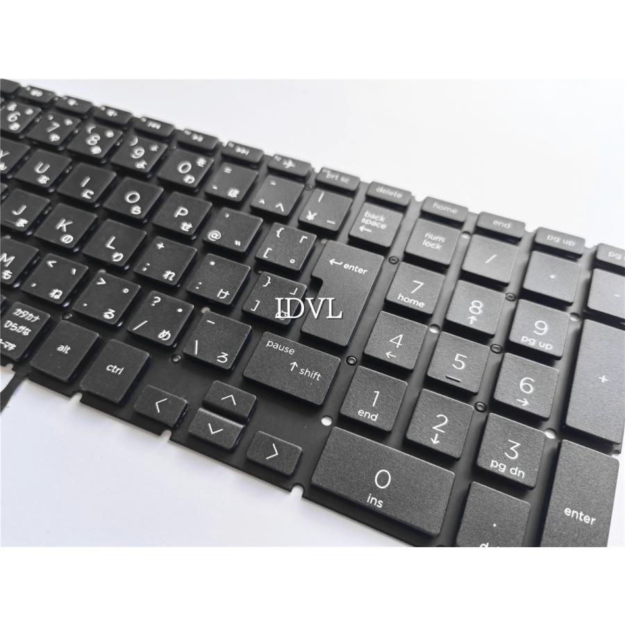 国内発送]HP Pavilion 15-CS 日本語キーボード[黒][バックライト無