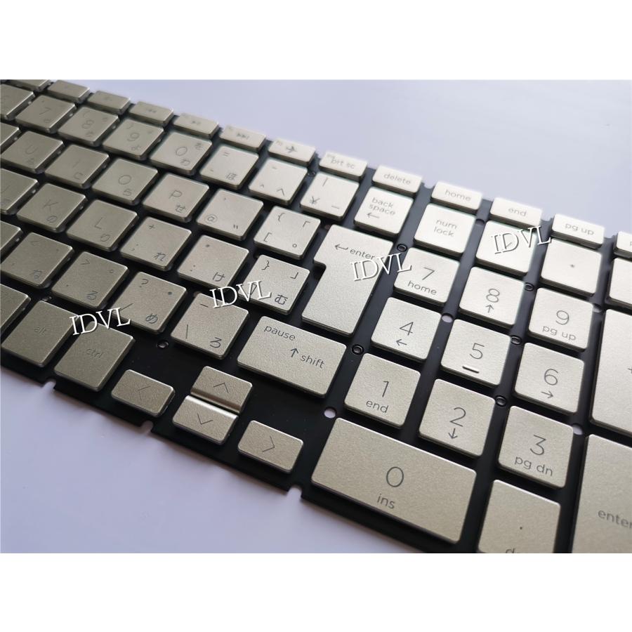 国内発送]HP Laptop 15-db 日本語キーボード バックライト搭載 金色