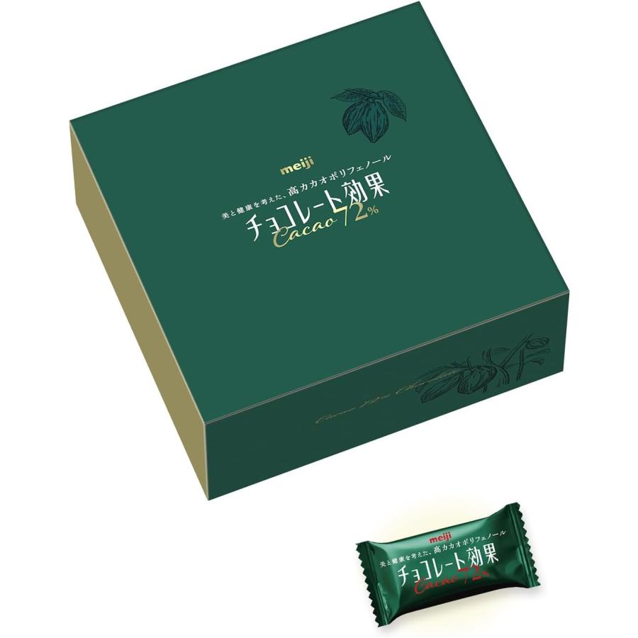 チョコレート効果 72% meiji 明治 カカオ 1kg 大容量ボックス : idx
