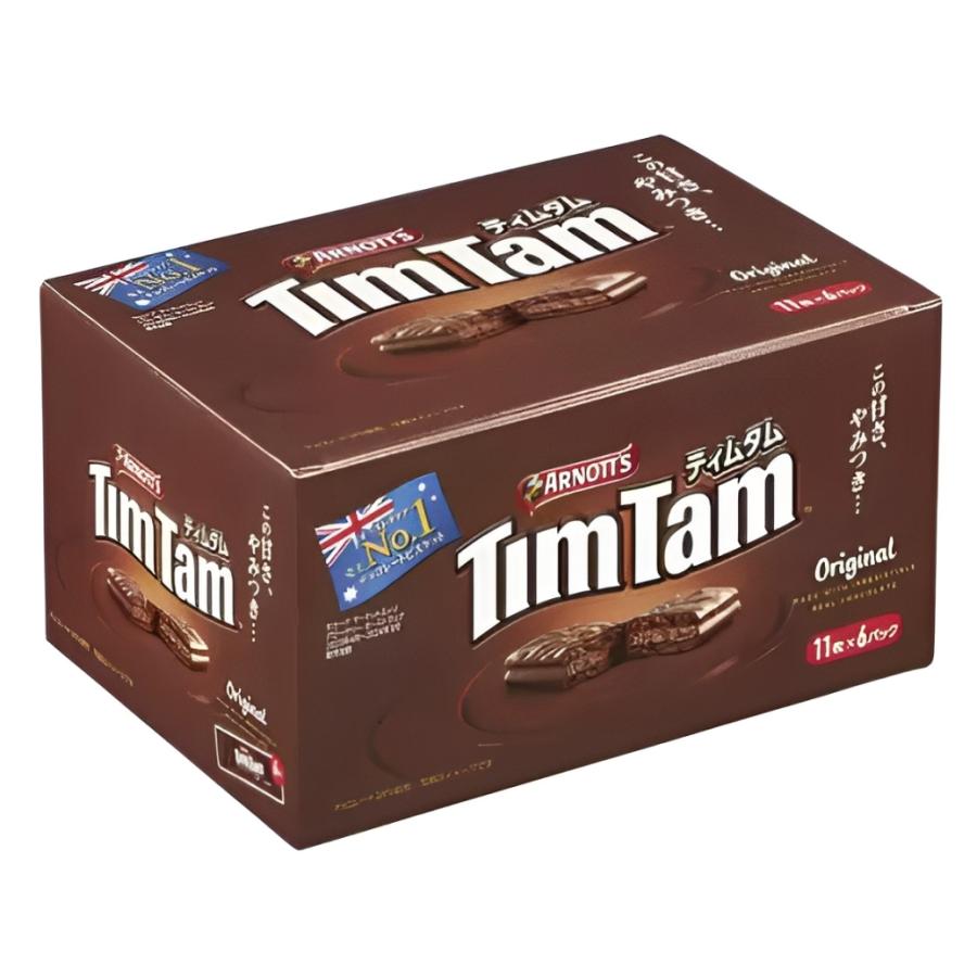 ティムタム オリジナル 11枚 × 6パック 66個入 チョコレート ビスケット 大容量 まとめ買い | 