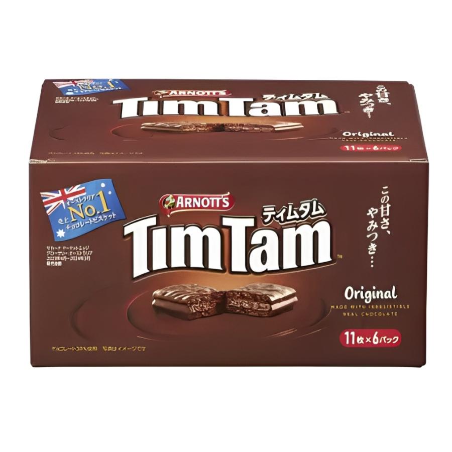 ティムタム オリジナル 11枚 × 6パック 66個入 チョコレート ビスケット 大容量 まとめ買い |  | 01