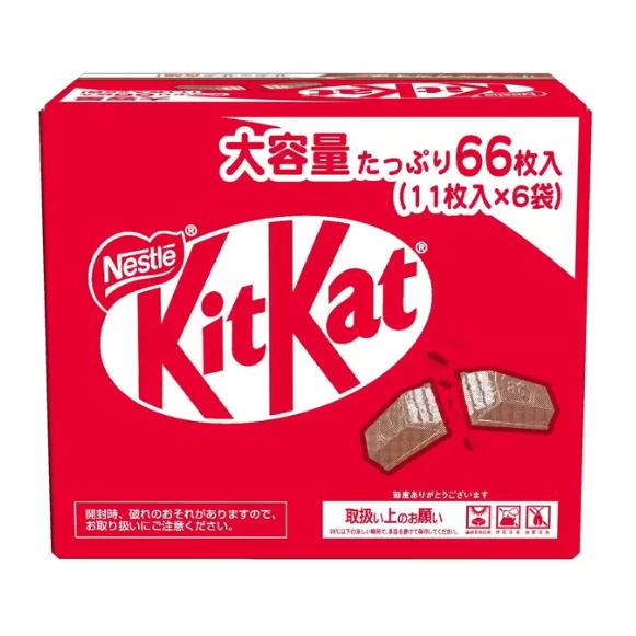 キットカット ネスレ 11枚 X 6袋 66枚入 大容量 まとめ買い | Nestle | 01