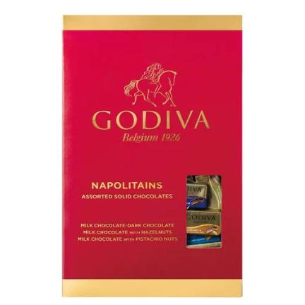 ゴディバ ナポリタン チョコレート 4種 320g ミルク ダーク ヘーゼルナッツ ピスタチオ | ゴディバ | 02