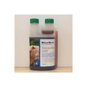 お取り寄せ商品 犬用 サプリメント Hilton Herbs ヒルトンハーブ トランキリティゴール Tranquility Gold 液体タイプ 500ml 無添加 dog visions