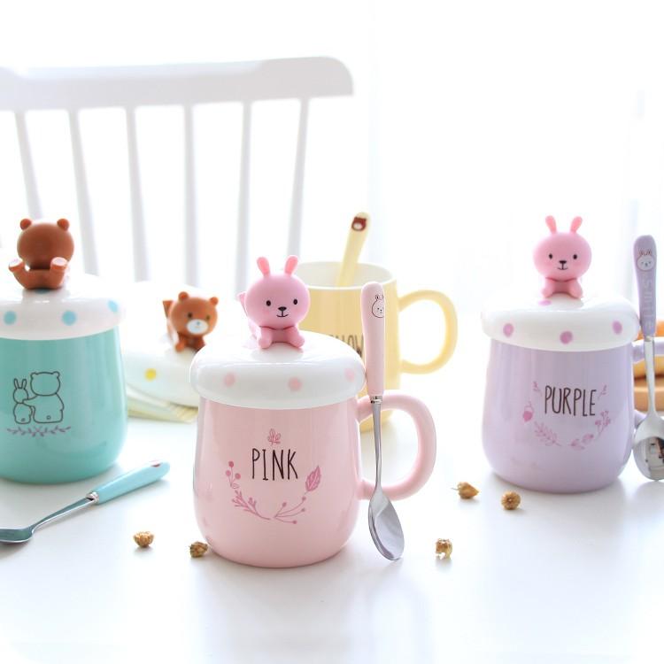 クリスマス プレゼント 水筒 マグカップ 蓋付き かわいい 動物 陶器製 可愛い お洒落 ふた付き コーヒー 紅茶 ジュース牛乳 Mugcup Bwb14 Item Bank 通販 Yahoo ショッピング